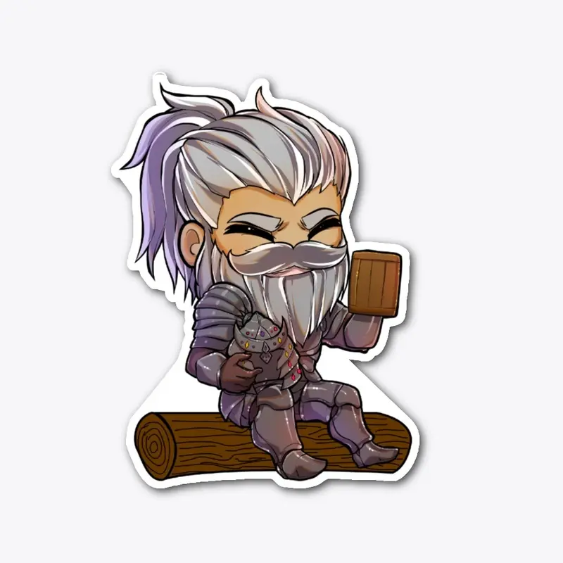 Chibi Gostak Sticker